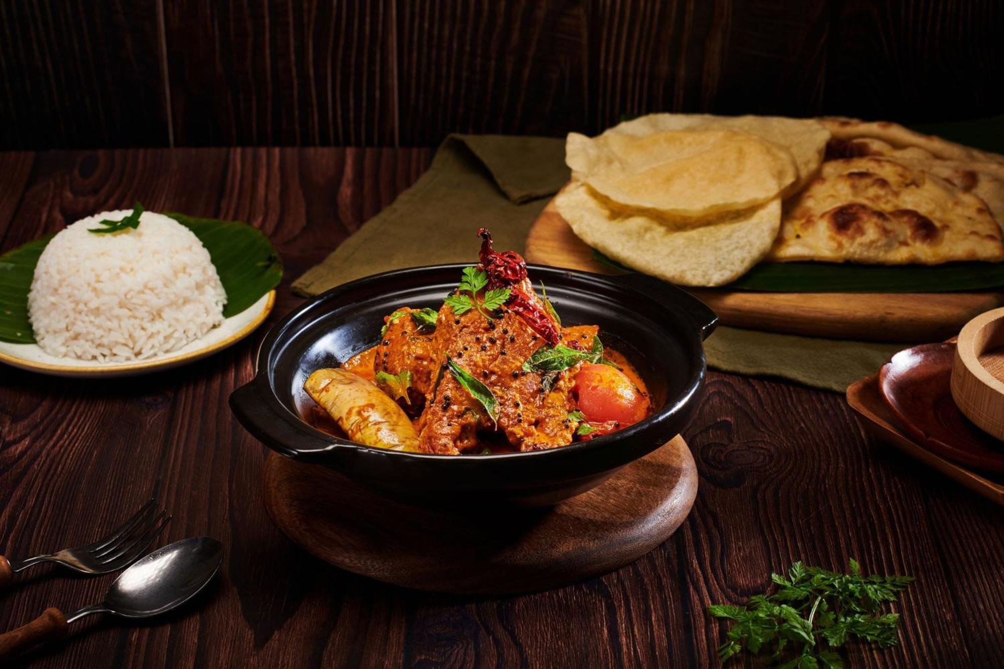 The Westin Desaru Coast Resort Exterior foto A typical Indian meal
